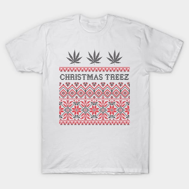 XMAS trees T-Shirt by shanin666